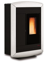 EXTRAFLAME Pelletofen luftgeführt Souvenir Lux Bianco 10,2 kW